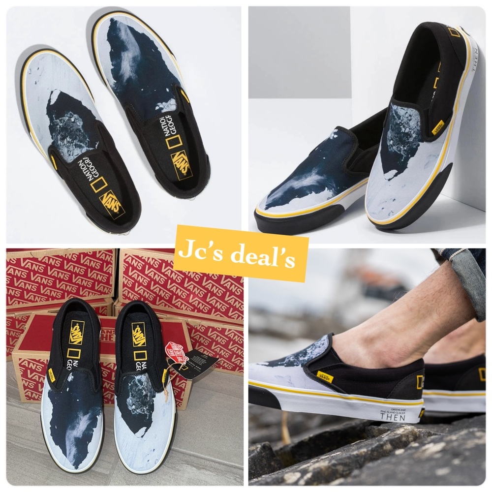COPY - • VANS X NATIONAL GEOGRAPHIC GLACIER CLASSIC SLIP-ON THEN SHOES •